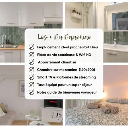 Le Dauphiné Climatisé Apartamento Lyon